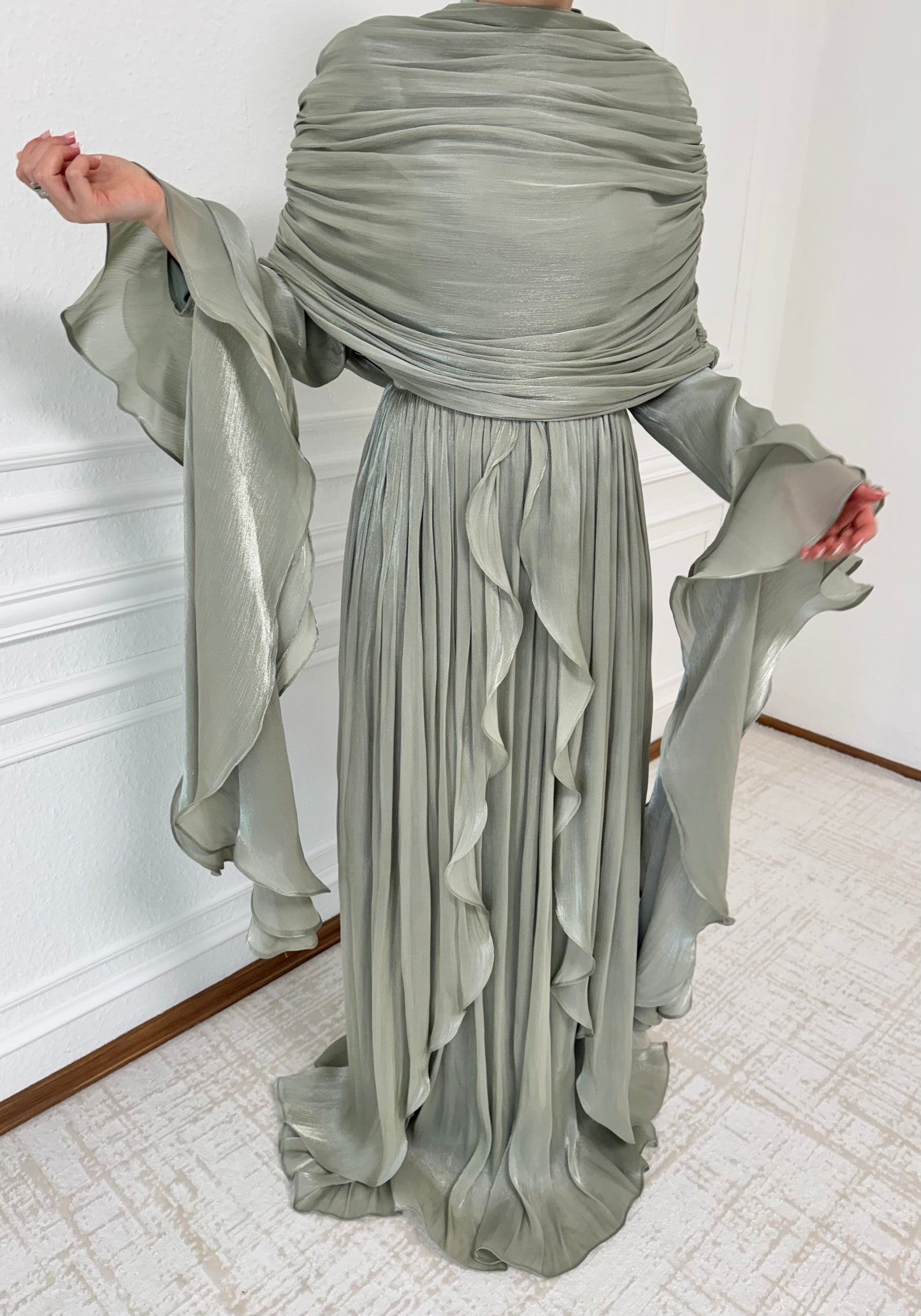 Jamila Abendkleid in Hellbraun