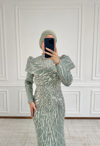 Ayla Abendkleid Mint