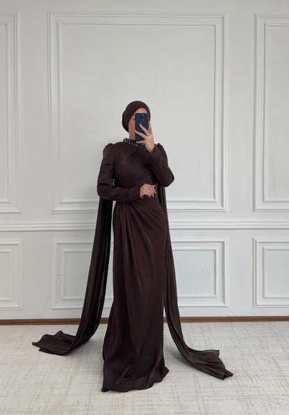 Nura Dress Braun