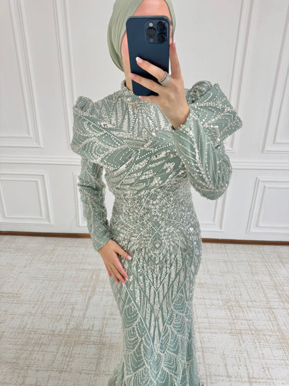 Ayla Abendkleid Mint