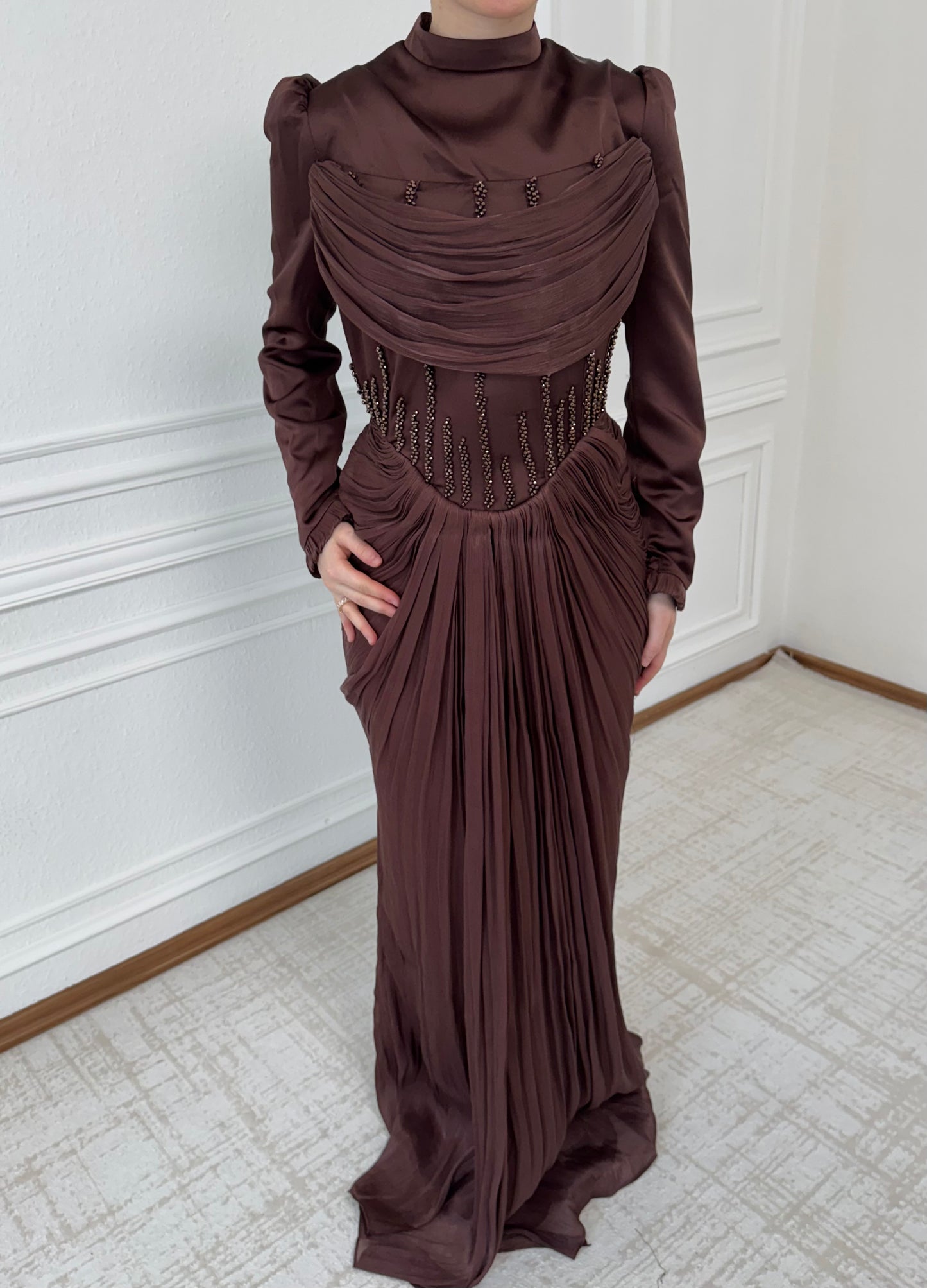 Mira Dress Braun