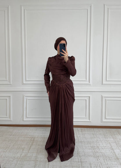 Mira Dress Braun
