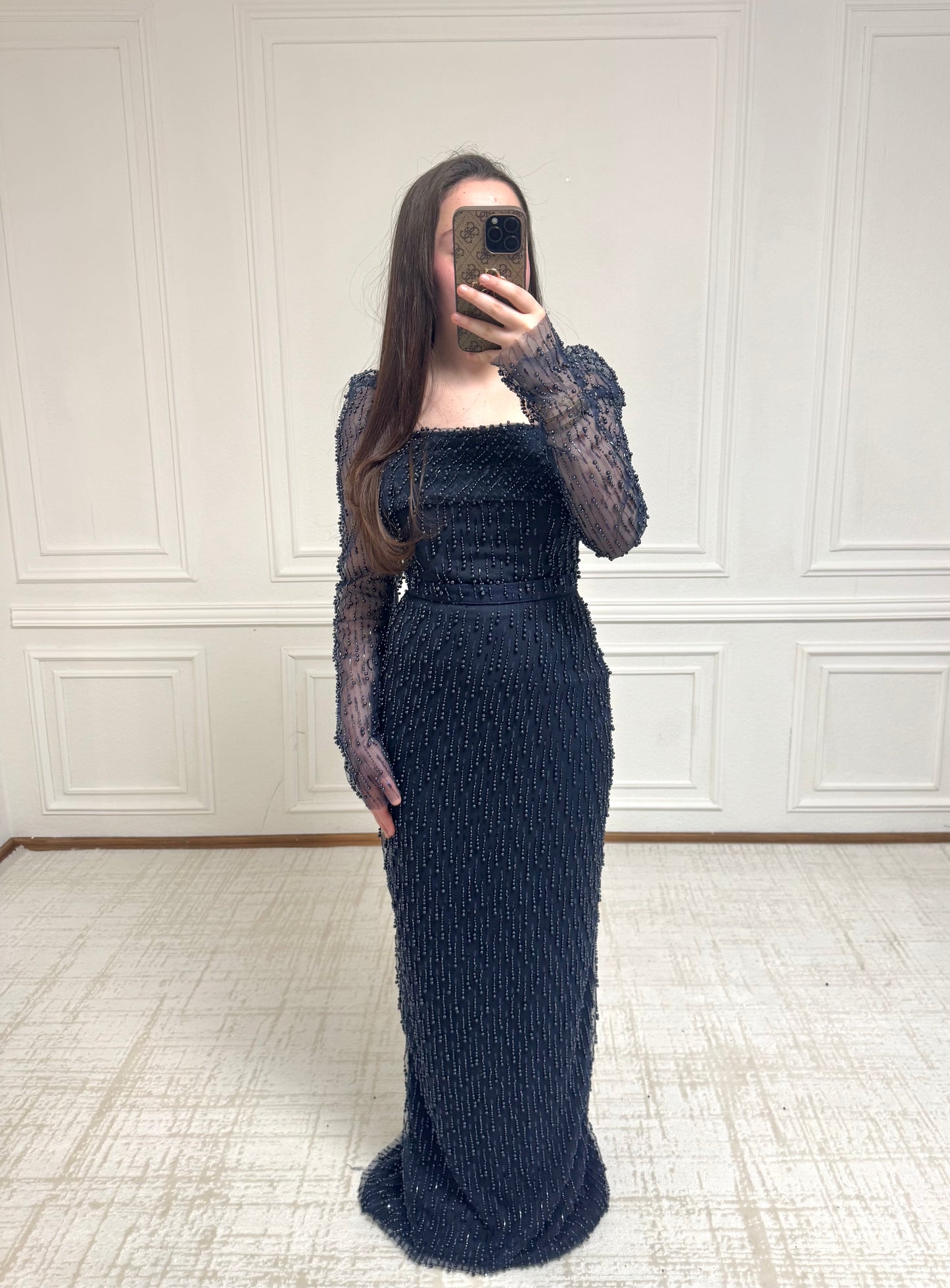 Mina Dress Marineblau