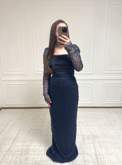 Mina Dress Marineblau