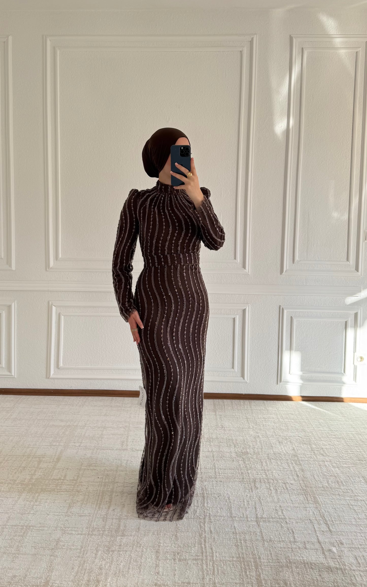 Nalin Dress Brown 💫