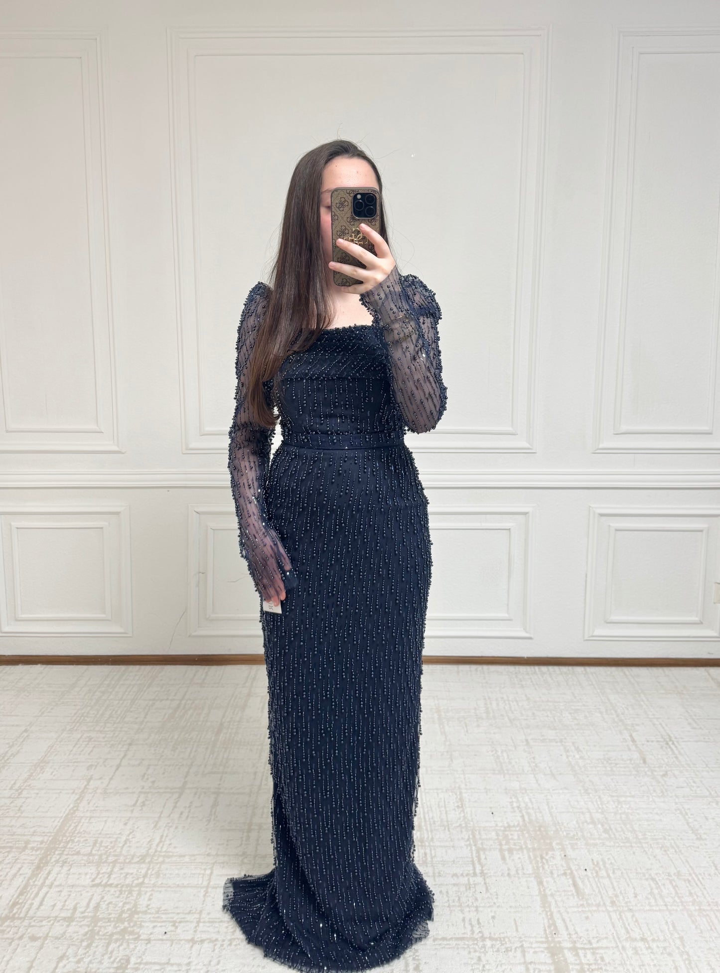 Mina Dress Marineblau