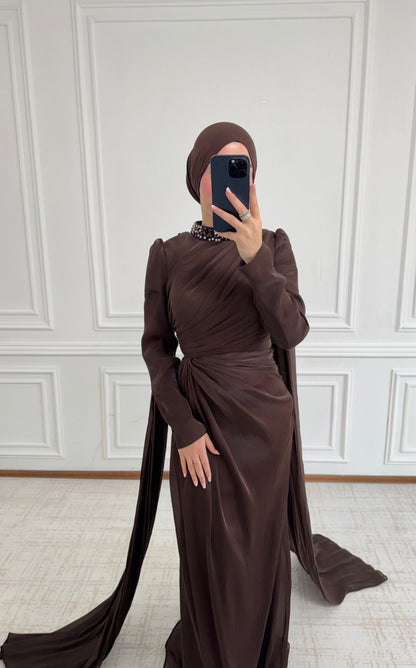 Nura Dress Braun