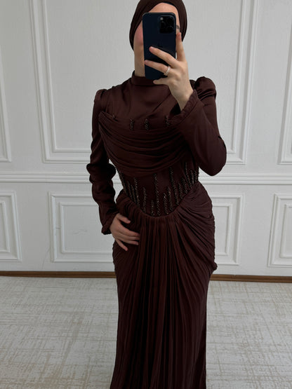 Mira Dress Braun