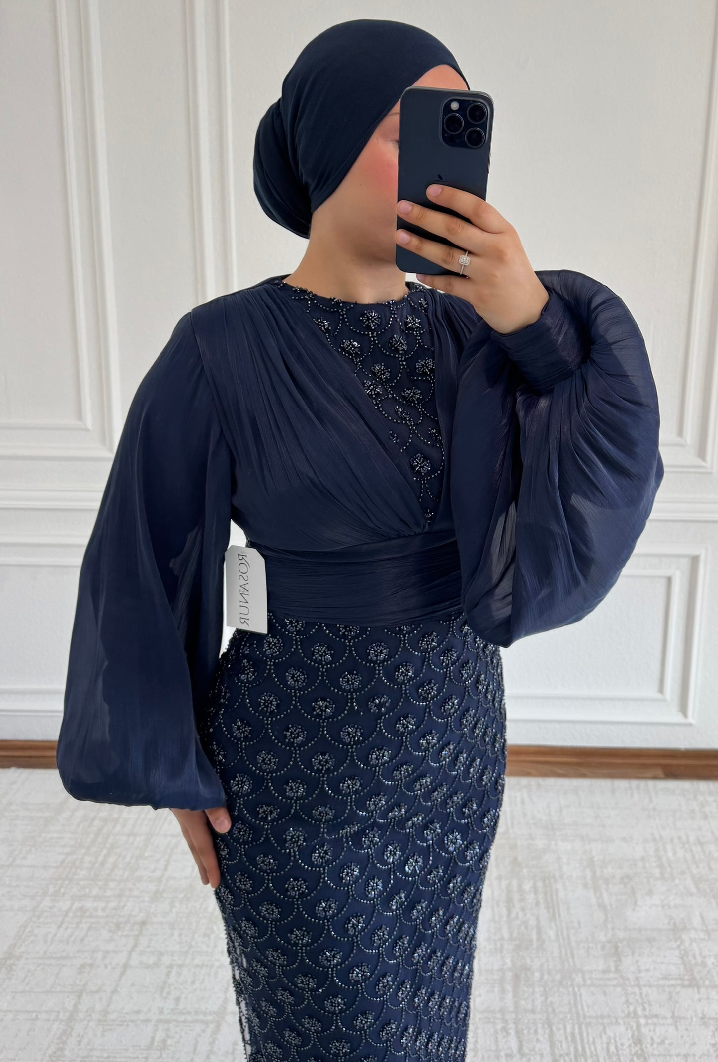 Alaya Abendkleid mit Pufferärmeln